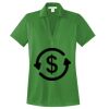 Women's Performance Fine Jacquard Polo Thumbnail