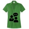 Women's Performance Fine Jacquard Polo Thumbnail