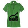 Women's Performance Fine Jacquard Polo Thumbnail