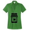 Women's Performance Fine Jacquard Polo Thumbnail