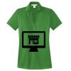 Women's Performance Fine Jacquard Polo Thumbnail