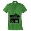 Women's Performance Fine Jacquard Polo Thumbnail