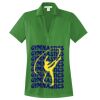 Women's Performance Fine Jacquard Polo Thumbnail