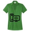 Women's Performance Fine Jacquard Polo Thumbnail