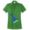 Women's Performance Fine Jacquard Polo Thumbnail