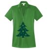 Women's Performance Fine Jacquard Polo Thumbnail