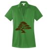 Women's Performance Fine Jacquard Polo Thumbnail