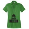 Women's Performance Fine Jacquard Polo Thumbnail