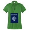 Women's Performance Fine Jacquard Polo Thumbnail