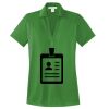 Women's Performance Fine Jacquard Polo Thumbnail