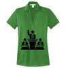 Women's Performance Fine Jacquard Polo Thumbnail