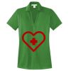 Women's Performance Fine Jacquard Polo Thumbnail